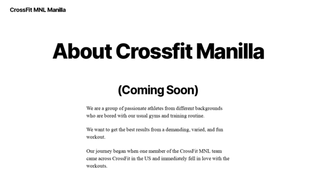 crossfitmnl.com