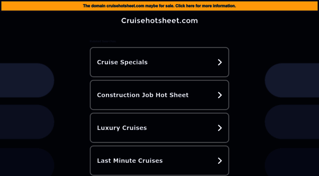 cruisehotsheet.com