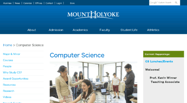 cs.mtholyoke.edu