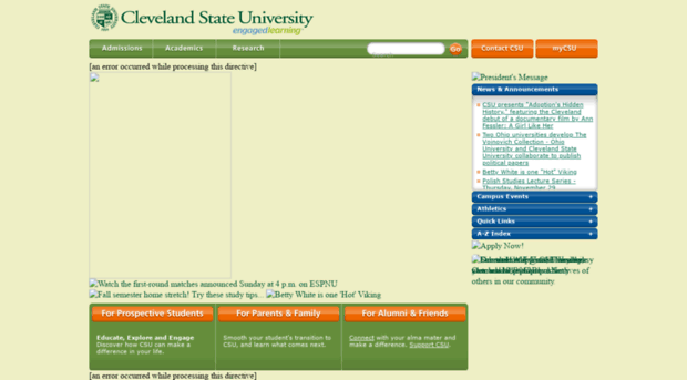 csunew.csuohio.edu