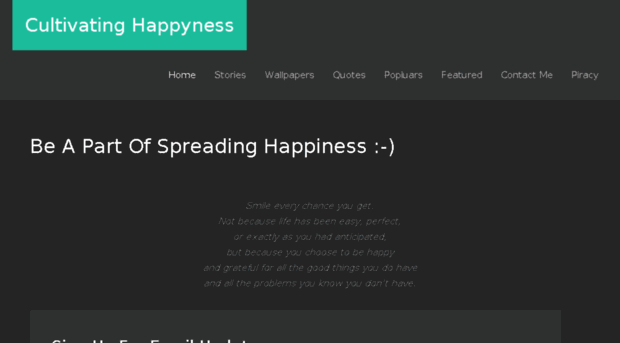 cultivatinghappyness.com