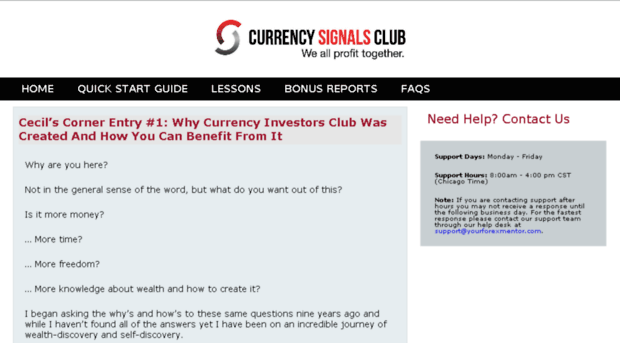 currencyinvestorsclub.com