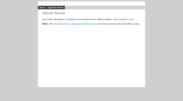 current.frigidaire.com