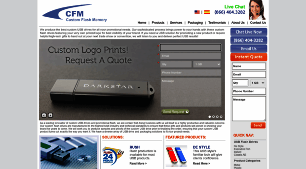 customflashmemory.com