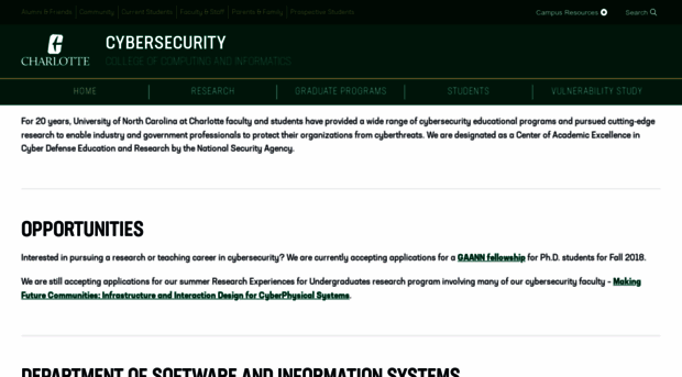 cybersecurity.uncc.edu