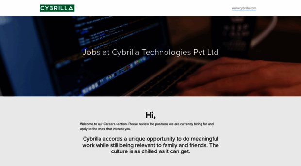 cybrilla.recruiterbox.com