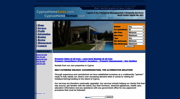 cyprushomerentals.com