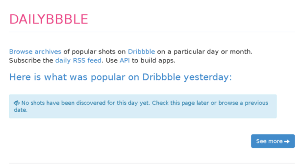 dailybbble.herokuapp.com