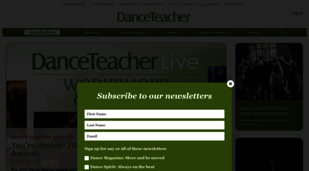 dance-teacher.com