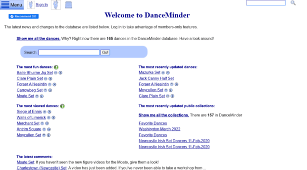 danceminder.com
