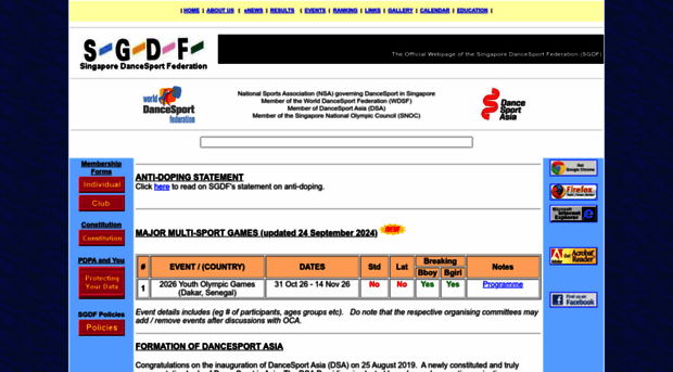 dancesport.org.sg