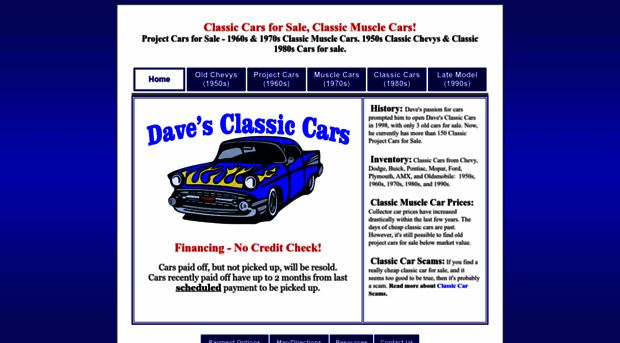 daves-classic-cars.com