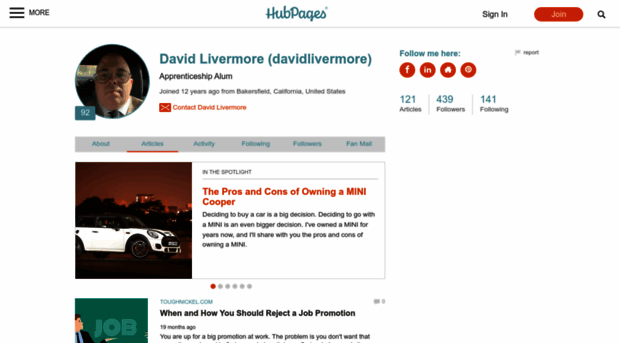 davidlivermore.hubpages.com