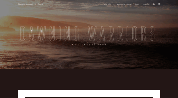 dawningwarriorsrpg.boards.net