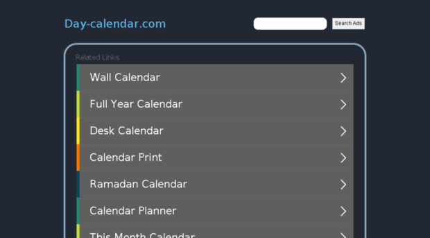 day-calendar.com