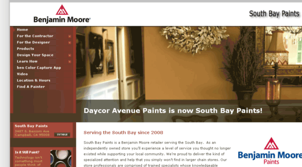 daycoravenuepaints.benmoorepaints.com