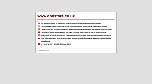 dbdstore.co.uk
