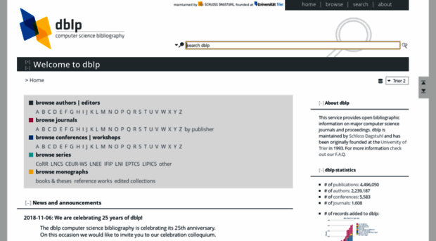 dblp2.uni-trier.de