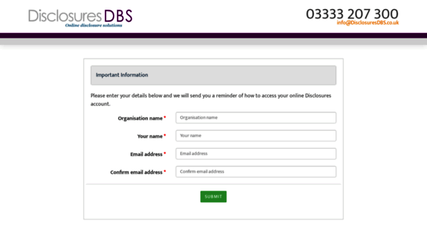 dbs.disclosures.co.uk