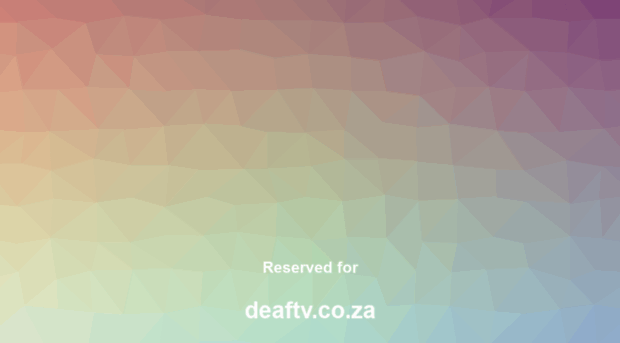 deaftv.co.za