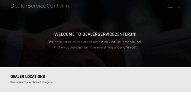 dealerservicecenter.in