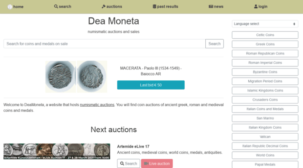 deamoneta.com