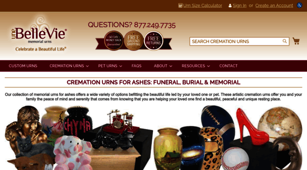 decorative-urns.com