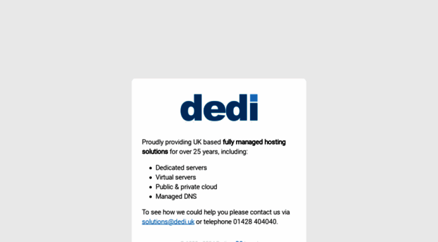 dedi.co.uk