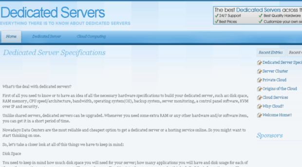dedicatedserversoffers.net
