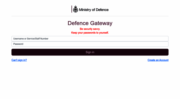 defencegateway.mod.uk