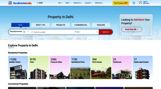 delhi.realestateindia.com