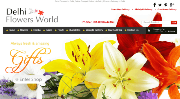 delhiflowersworld.com