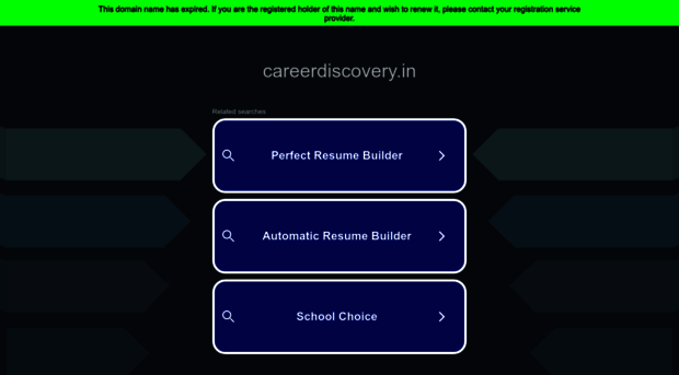 demo.careerdiscovery.in