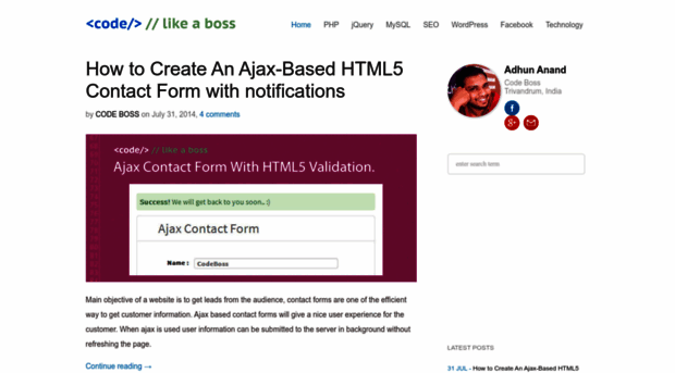 demo.codelikeaboss.com