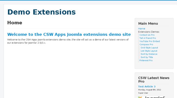 demo.cswapps.com