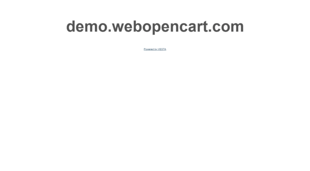 demo.webopencart.com