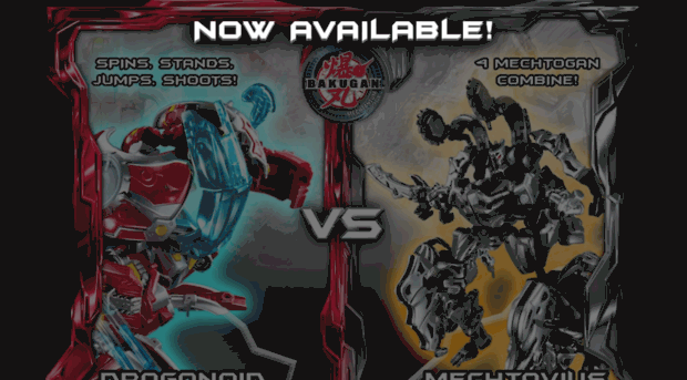 destroyershowdown.bakugan.com