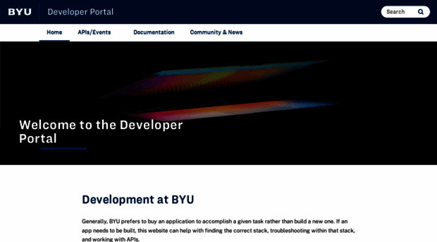 developer.byu.edu