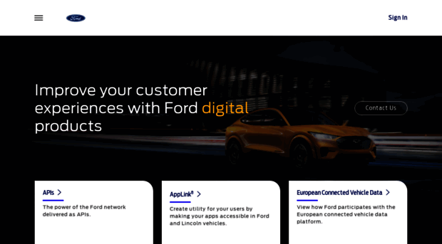 developer.ford.com