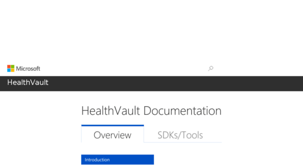 developer.healthvault.com