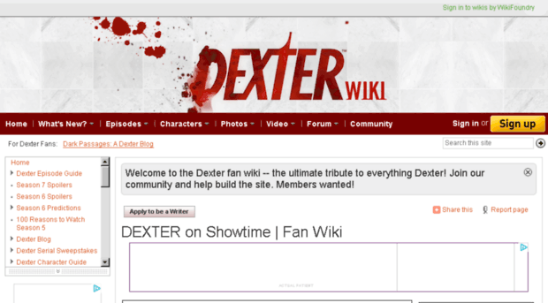 dexterwiki.wikifoundry.com