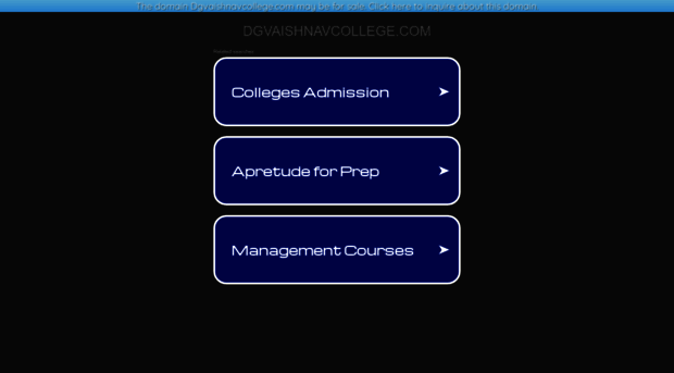 dgvaishnavcollege.com