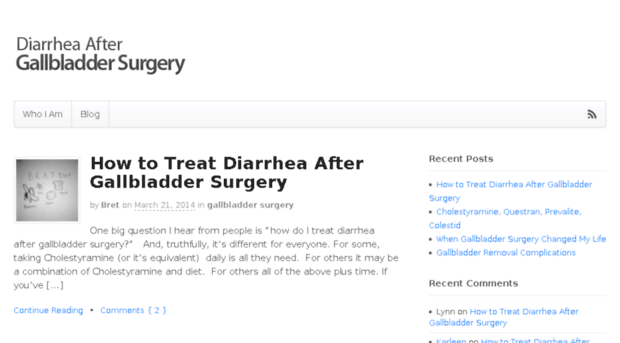 diarrheaaftergallbladdersurgery.com