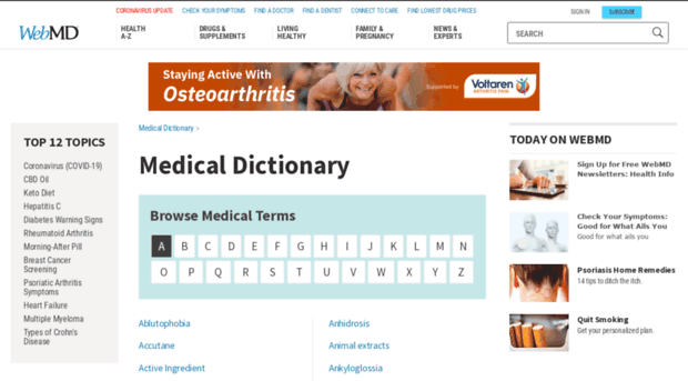 dictionary.webmd.com