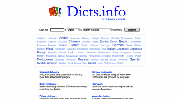 dicts.info