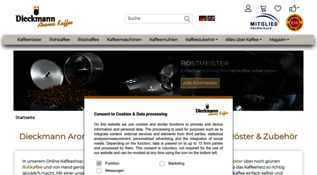 dieckmann-aroma-kaffee.de