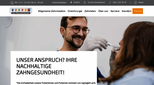 diepluszahnaerzte.com
