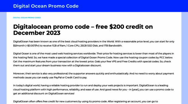 digitaloceanpromocode.com