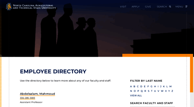 directory.ncat.edu