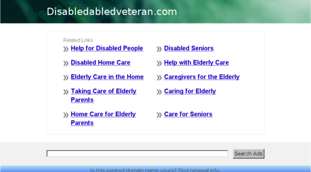 disabledabledveteran.com